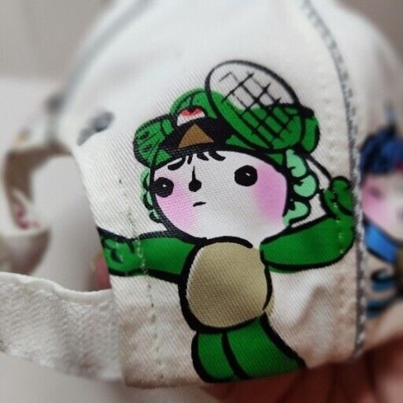 Beijing China 2008 FUWA Olympics Strapback Hat Cap Embroidered Logos Kids Sports - Picture 12 of 12